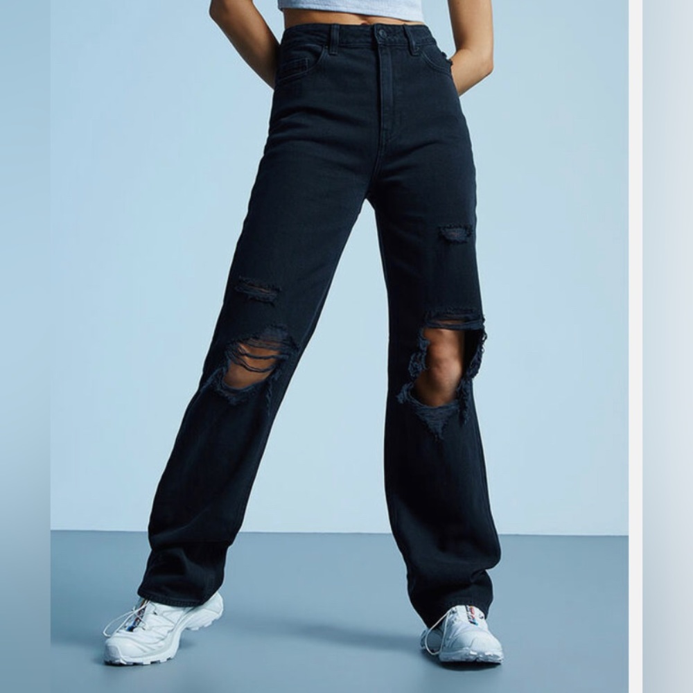 Pacsun Black Ripped 90’s Boyfriend Jeans